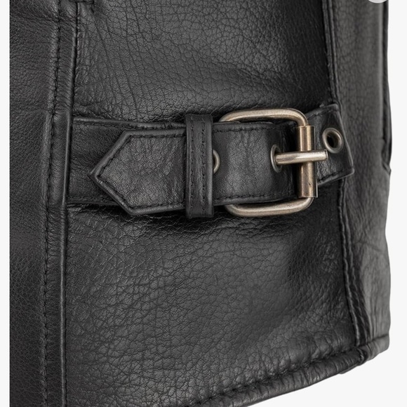 First classic leather jacket NWT - Picture 4 of 14